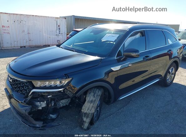 KNDRG4LG9N5086129 2022 KIA SORENTO HYBRID Black 