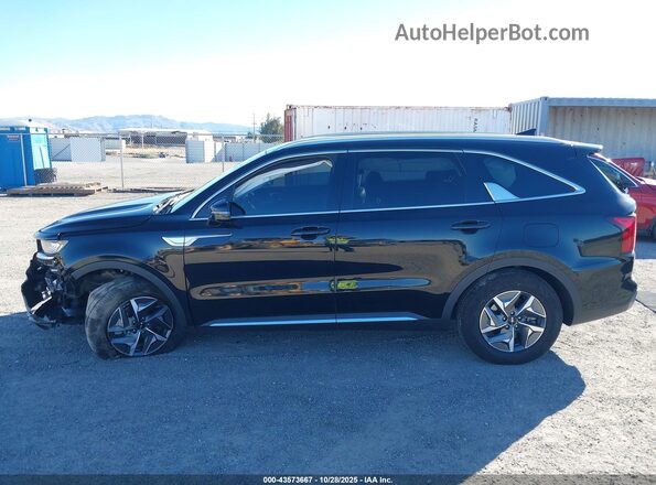 KNDRG4LG9N5086129 2022 KIA SORENTO HYBRID Black 