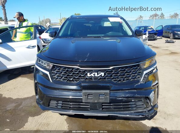 KNDRH4LG6P5217159 2023 KIA SORENTO HYBRID Черный Вид щитка приборов