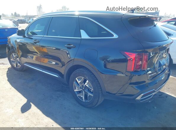 KNDRH4LG6P5217159 2023 KIA SORENTO HYBRID Черный Задняя левая четверть