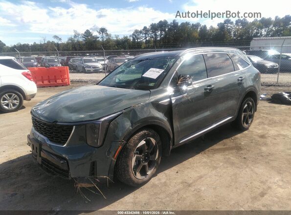 KNDRHDJG8S5320711 2025 KIA SORENTO HYBRID Green 