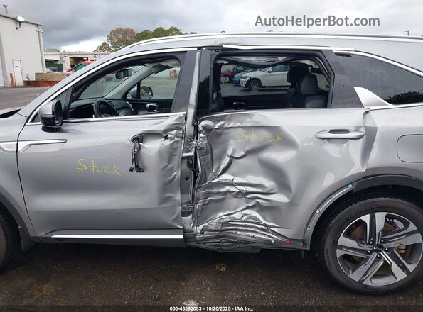 KNDRHDLG0P5161476 2023 KIA SORENTO HYBRID Gray 