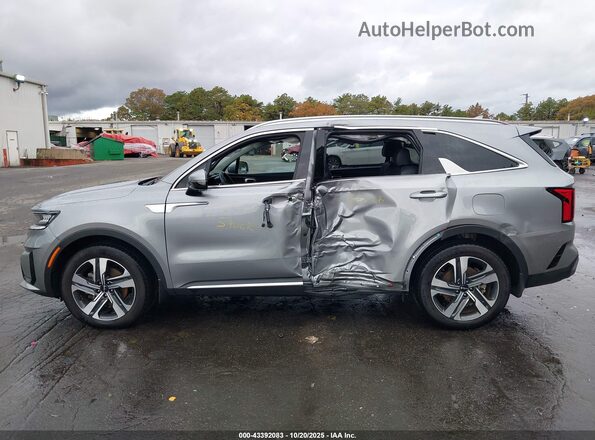 KNDRHDLG0P5161476 2023 KIA SORENTO HYBRID Gray 