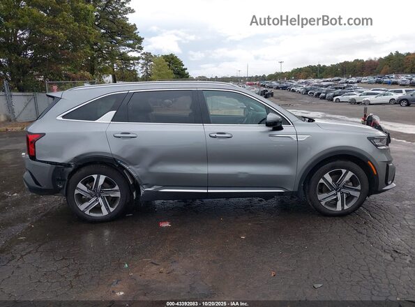 KNDRHDLG0P5161476 2023 KIA SORENTO HYBRID Gray Widok wnętrza 360 stopni