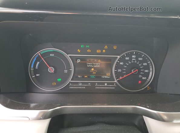 KNDRHDLGXP5185770 2023 KIA SORENTO Black Vista del cuadro de instrumentos