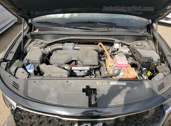 KNDRHDLGXP5185770 2023 KIA SORENTO Black Vista interior trasera
