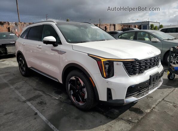 KNDRKDJG4S5414506 2025 KIA SORENTO White Передня права чверть