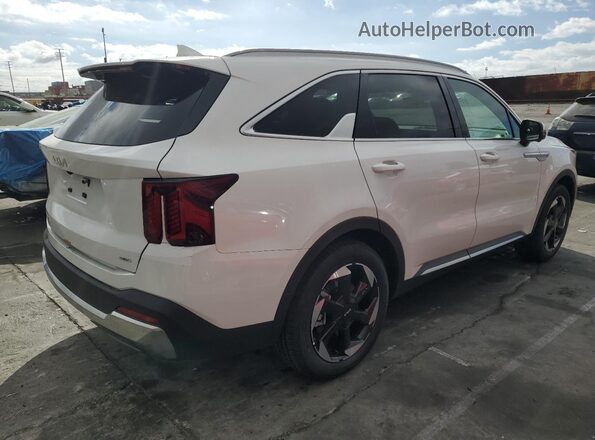 KNDRKDJG4S5414506 2025 KIA SORENTO White Задня права чверть