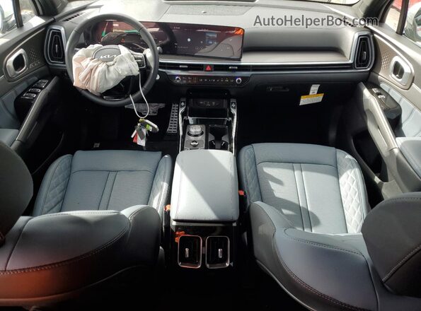 KNDRKDJG4S5414506 2025 KIA SORENTO White Вид панелі приладів