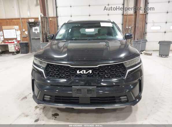 KNDRMDLHXN5069289 2022 KIA SORENTO PLUG-IN HYBRID Black Vista del cuadro de instrumentos