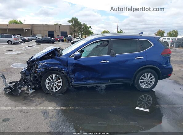KNMAT2MT0LP518942 2020 NISSAN ROGUE Blue Widok wnętrza 360 stopni