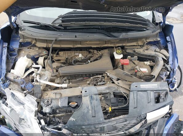 KNMAT2MT0LP518942 2020 NISSAN ROGUE Blue Widok z tyłu