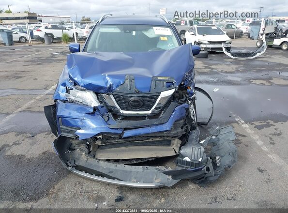 KNMAT2MT0LP518942 2020 NISSAN ROGUE Blue Widok z przodu