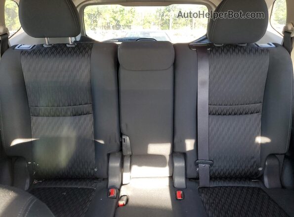KNMAT2MT3KP500563 2019 NISSAN ROGUE Black უკანა სავარძლების ხედი