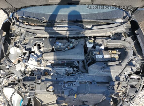 KNMAT2MT3KP500563 2019 NISSAN ROGUE Black ძრავის განყოფილების ხედი