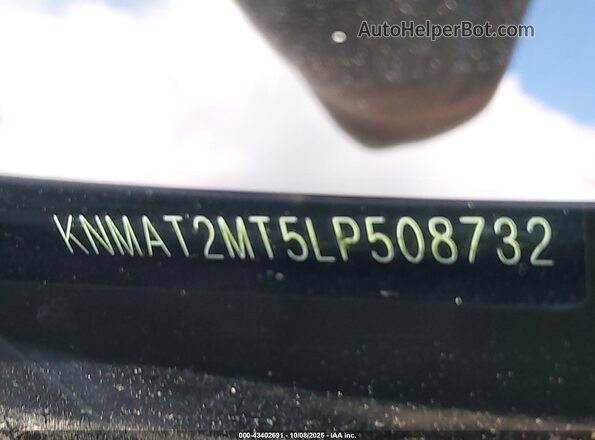KNMAT2MT5LP508732 2020 NISSAN ROGUE Серый 