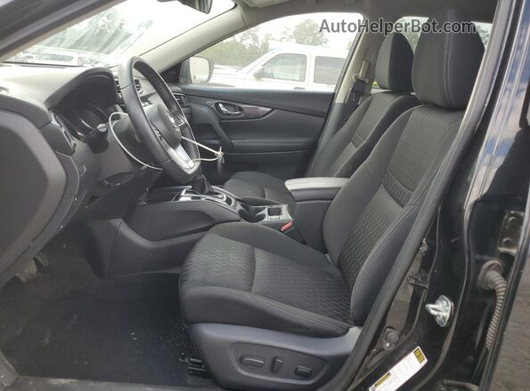 KNMAT2MT7LP539058 2020 NISSAN ROGUE Black წინა სალონის ხედი