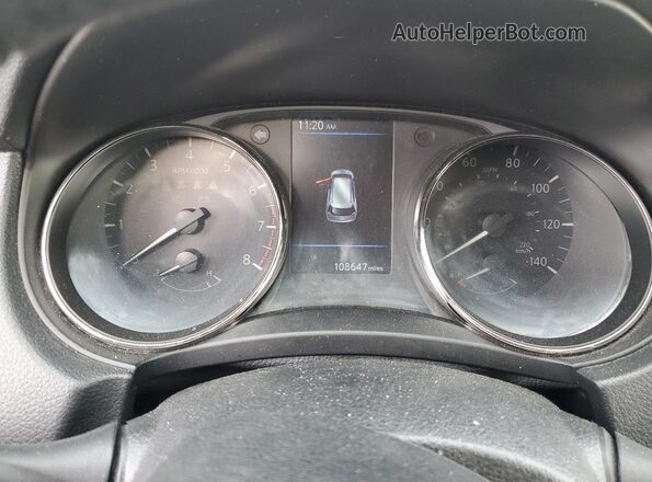KNMAT2MV2LP526817 2020 NISSAN ROGUE Silver Widok zestawu wskaźników