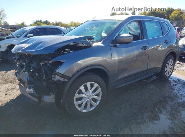 KNMAT2MV2LP531080 2020 NISSAN ROGUE Gray წინა მარცხენა ხედი სამი მეოთხედიდან