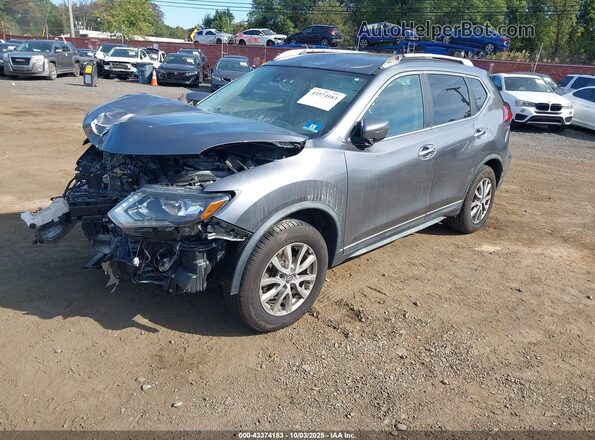 KNMAT2MV3LP529855 2020 NISSAN ROGUE Gray Առջևի ձախ երեք քառորդ տեսարան