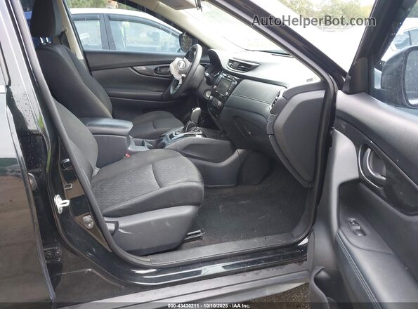 KNMAT2MV6LP531762 2020 NISSAN ROGUE Black წინა სალონის ხედი