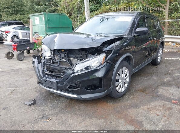 KNMAT2MV6LP531762 2020 NISSAN ROGUE Black წინა მარცხენა ხედი სამი მეოთხედიდან
