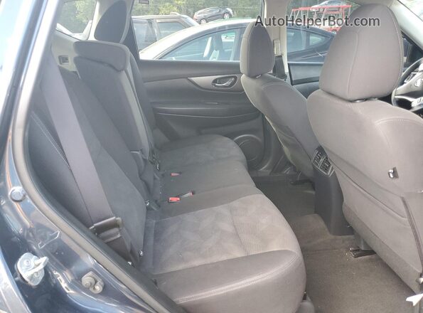KNMAT2MV7GP655402 2016 NISSAN ROGUE Blue Вид задньої частини салону