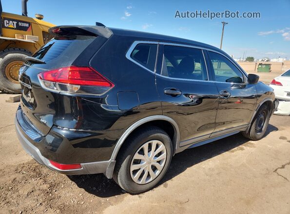 KNMAT2MV7HP522978 2017 NISSAN ROGUE Black Tył prawy