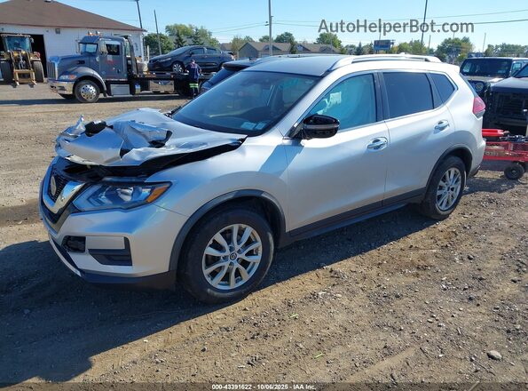 KNMAT2MV8LP534534 2020 NISSAN ROGUE Silver Передня ліва чверть