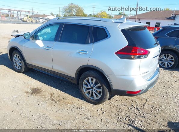 KNMAT2MV8LP534534 2020 NISSAN ROGUE Silver Задня ліва чверть