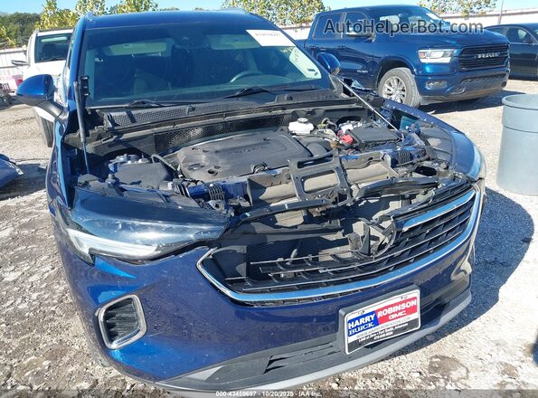 LRBAZLR40ND137861 2022 BUICK ENVISION Blue Front view