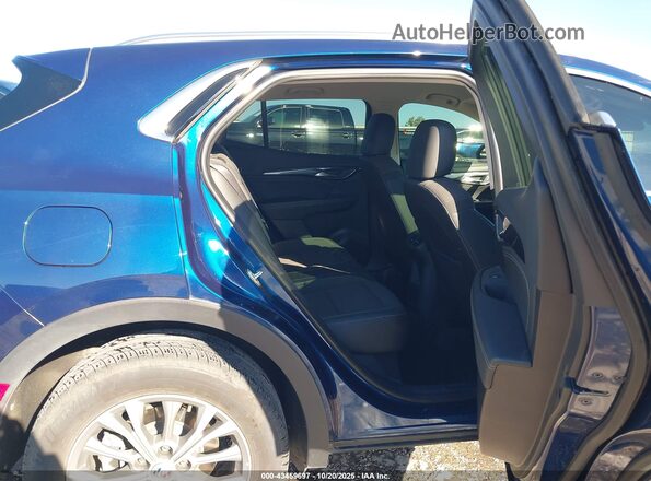 LRBAZLR40ND137861 2022 BUICK ENVISION Blue VIN sticker view