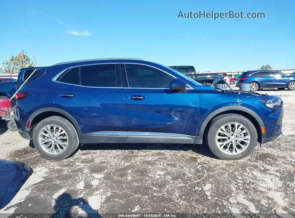 LRBAZLR40ND137861 2022 BUICK ENVISION Blue 360 interior view