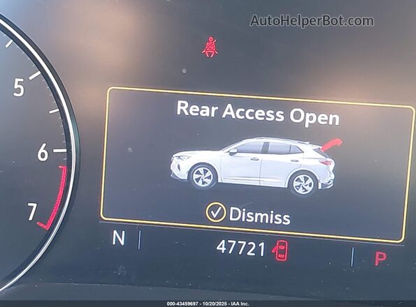 LRBAZLR40ND137861 2022 BUICK ENVISION Blue 