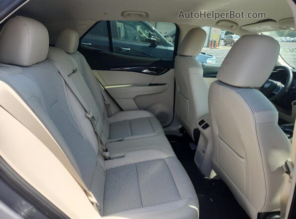 LRBAZLR41ND128201 2022 BUICK ENVISION Gray Вид задньої частини салону