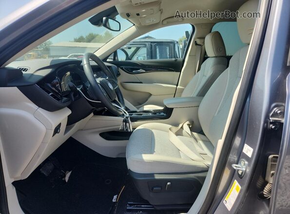 LRBAZLR41ND128201 2022 BUICK ENVISION Gray Вид салону спереду