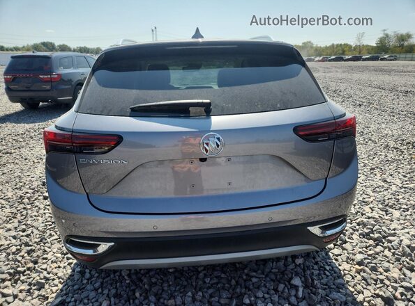 LRBAZLR41ND128201 2022 BUICK ENVISION Gray Вид ззаду