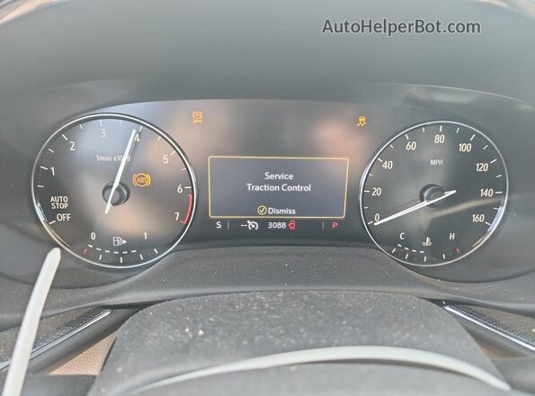 LRBAZLR41ND128201 2022 BUICK ENVISION Gray Вид щитка приладів