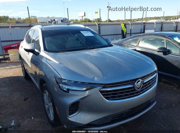 LRBAZLR41PD031700 2023 BUICK ENVISION Silver Front view