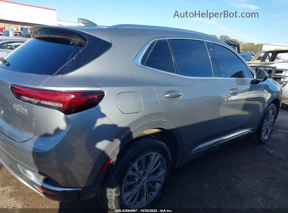 LRBAZLR41PD031700 2023 BUICK ENVISION Silver Rear interior view
