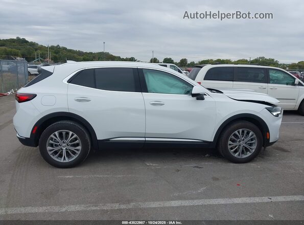 LRBAZLR45PD120072 2023 BUICK ENVISION White უკანა სალონის ხედი