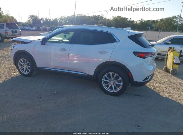 LRBAZLR47MD108629 2021 BUICK ENVISION White Rear left