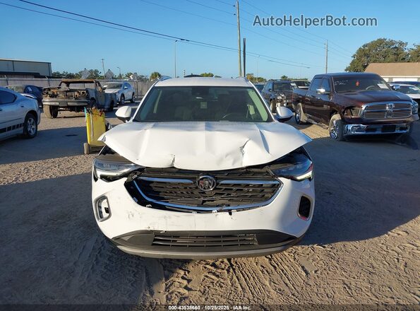 LRBAZLR47MD108629 2021 BUICK ENVISION White Front view