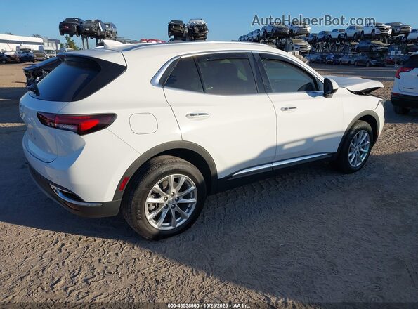 LRBAZLR47MD108629 2021 BUICK ENVISION White Rear right