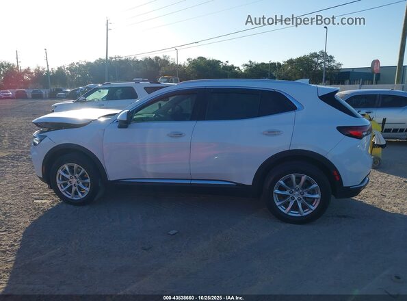 LRBAZLR47MD108629 2021 BUICK ENVISION White 