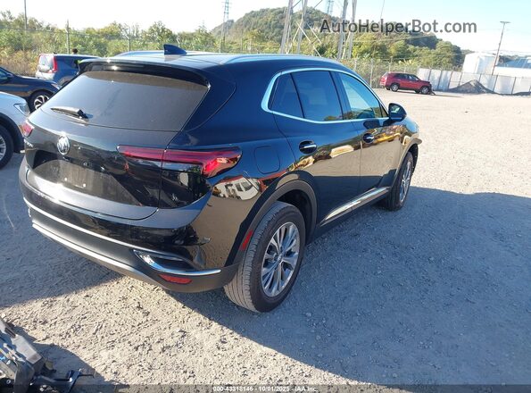 LRBAZLR47PD031880 2023 BUICK ENVISION Black Հետևի աջ