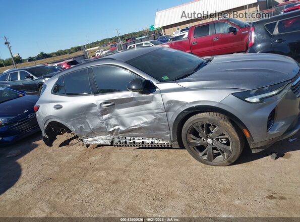 LRBAZLR48MD109921 2021 BUICK ENVISION Серый Вид задней части салона