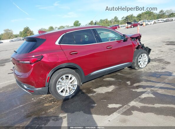 LRBAZLR48MD179192 2021 BUICK ENVISION Burgundy Задня права чверть