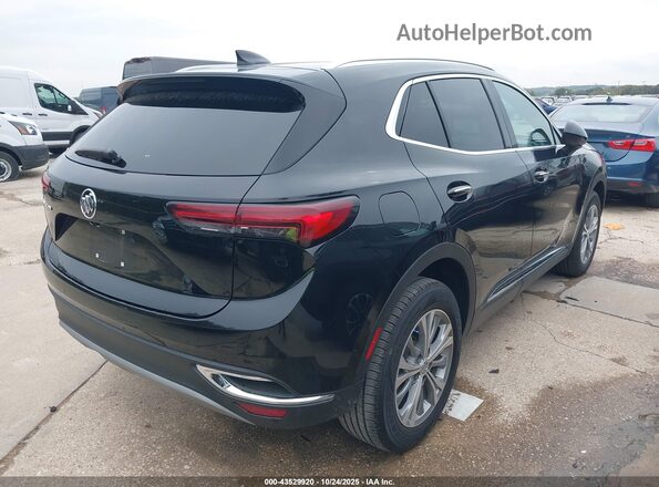 LRBAZLR48ND123674 2022 BUICK ENVISION Black უკანა მარჯვენა