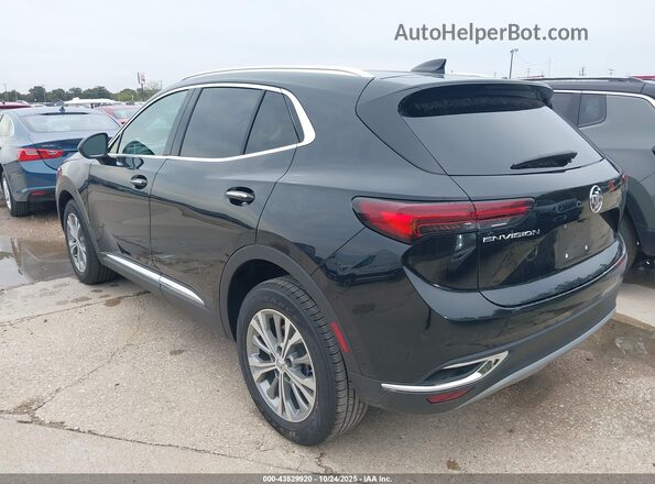 LRBAZLR48ND123674 2022 BUICK ENVISION Black უკანა მარცხენა